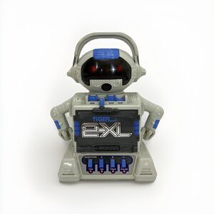 Retro Tiger 2-XL Talking Robot Cassette Player Vintage 1992 With Tape